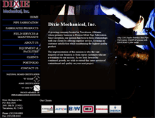 Tablet Screenshot of dixiemechanical.com